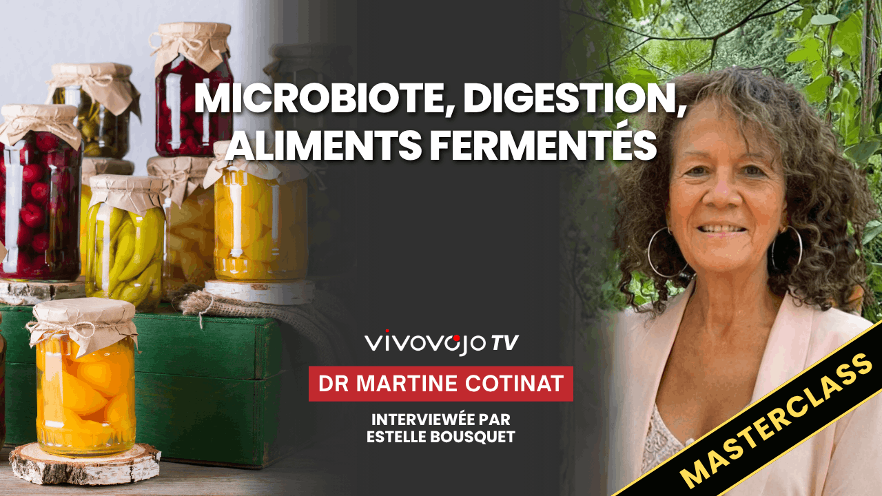 Dr Martine Cotinat – Microbiote, digestion, aliments fermentés : revenir aux bases pour rééquilibrer son intestin